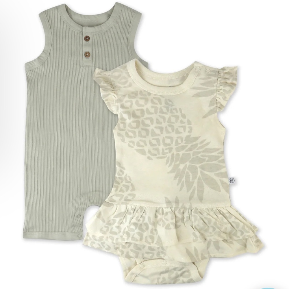 Honest Baby romper set - 18 months